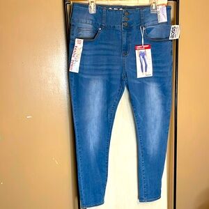 New Woman Jeans curvy high rise skinny ankle size 17/33